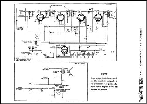 507 Ch= 120010; Emerson Radio & (ID = 423942) Radio