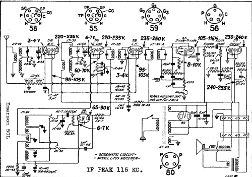 50L ; Emerson Radio & (ID = 280584) Radio