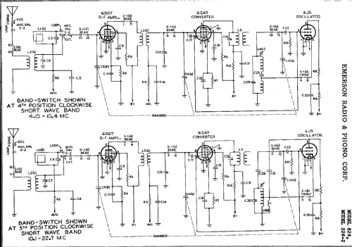 524-2 Ch= 120022; Emerson Radio & (ID = 281999) Radio