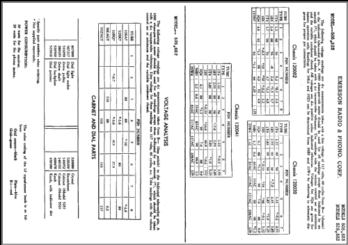 525 Ch= 120037; Emerson Radio & (ID = 425952) Radio