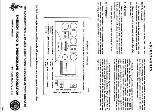 534 Ch= 120007; Emerson Radio & (ID = 1183660) Radio