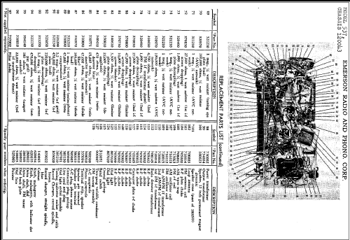 537 Ch= 120043; Emerson Radio & (ID = 282426) Radio