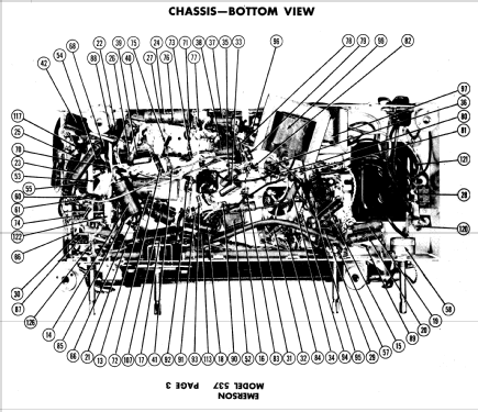 537 Ch= 120043; Emerson Radio & (ID = 873491) Radio