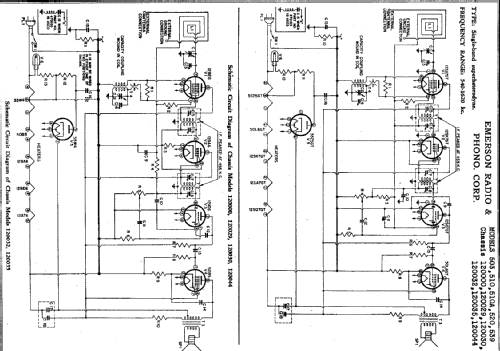 539 Ch= 120000; Emerson Radio & (ID = 282214) Radio