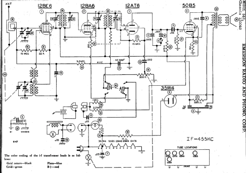 546 Ch= 120049; Emerson Radio & (ID = 282378) Radio