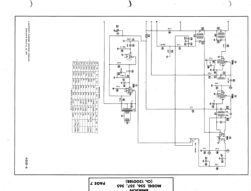 557 Ch= 120018B; Emerson Radio & (ID = 1365322) Radio