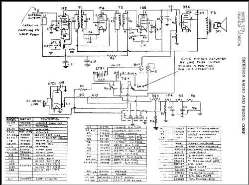 559 Ch= 120059; Emerson Radio & (ID = 329354) Radio