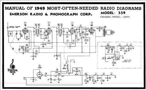 559 Ch= 120059; Emerson Radio & (ID = 94390) Radio