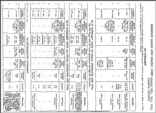 563 Ch= 120063B; Emerson Radio & (ID = 282519) Radio