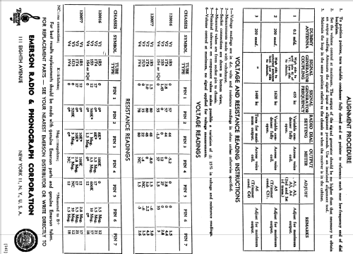 567 Ch= 120016; Emerson Radio & (ID = 1185150) Radio