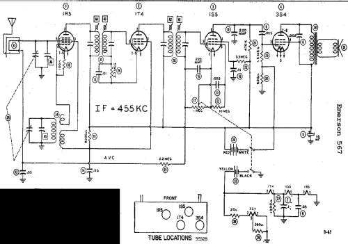 567 Ch= 120016; Emerson Radio & (ID = 282583) Radio