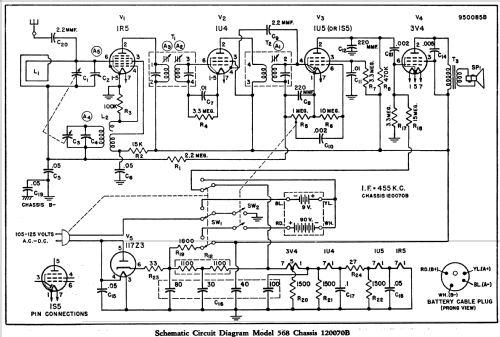 568 Ch= 120070B; Emerson Radio & (ID = 1185307) Radio