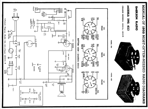 590 Ch= 120101A; Emerson Radio & (ID = 106525) R-Player