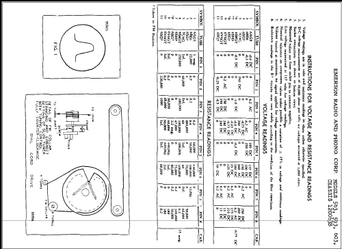 593 Ch= 120063B; Emerson Radio & (ID = 282528) Radio