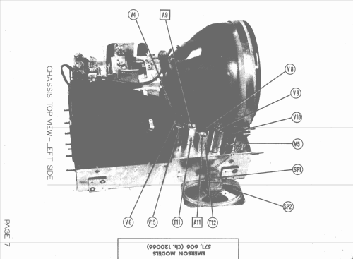 606 Ch= 120066; Emerson Radio & (ID = 1399956) Television