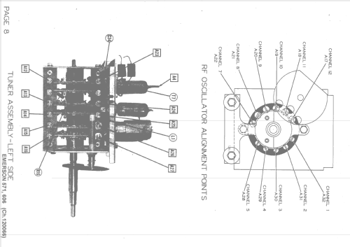 606 Ch= 120066; Emerson Radio & (ID = 1399957) Television