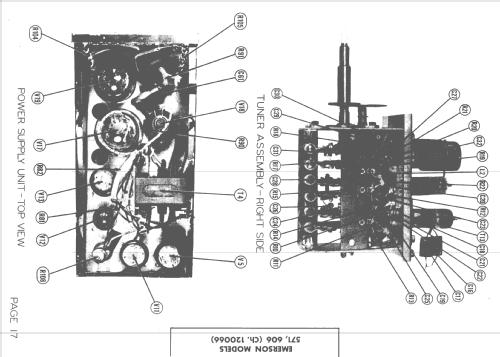 606 Ch= 120066; Emerson Radio & (ID = 1399968) Television