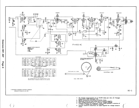 607 Ch= 120074A; Emerson Radio & (ID = 1626942) Radio