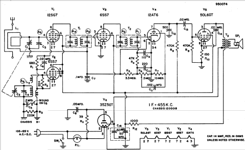 615 CH= 120001B; Emerson Radio & (ID = 1185158) Radio