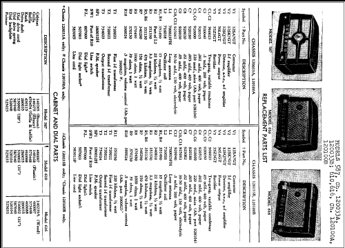 616 Ch= 120100A; Emerson Radio & (ID = 264193) Radio