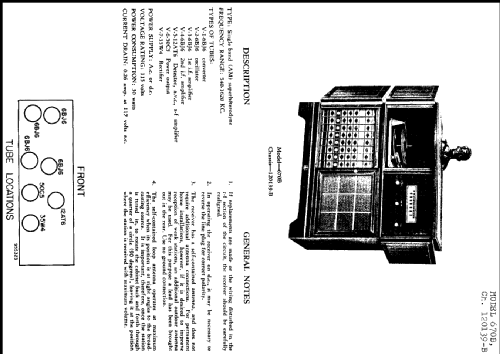 670B Ch= 120139-B; Emerson Radio & (ID = 223338) Radio