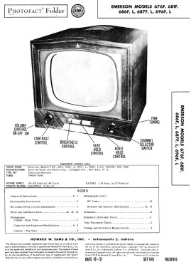 676F Ch= 120143B; Emerson Radio & (ID = 2963387) Television