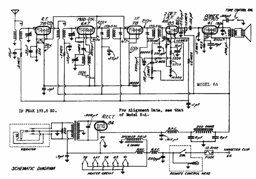 6A ; Emerson Radio & (ID = 279862) Car Radio