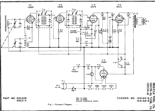 708B Ch= 120165-B; Emerson Radio & (ID = 210245) Radio