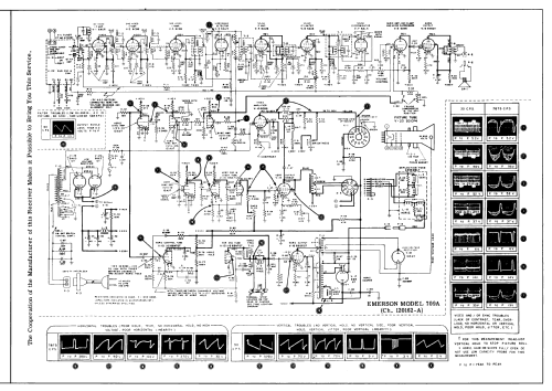 709A Ch= 120162-A; Emerson Radio & (ID = 3025665) Television