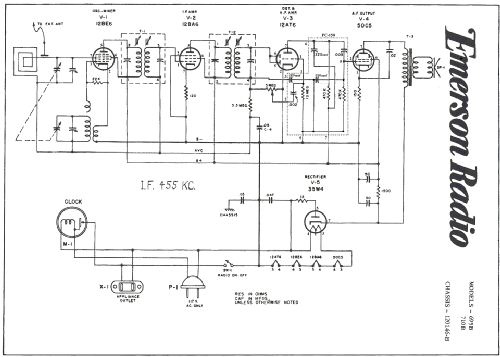 710B Ch= 120146-B; Emerson Radio & (ID = 2627842) Radio