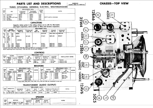 808B Ch= 120189-B Radio Emerson Radio & Phonograph Corp.; New York ...