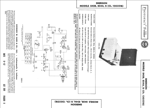 854A Ch= 120321B; Emerson Radio & (ID = 2428631) R-Player