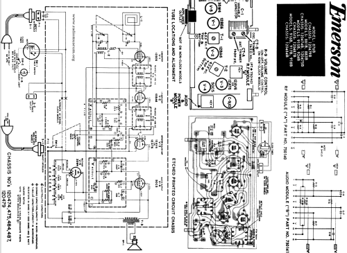 876B Ch= 120479B; Emerson Radio & (ID = 52558) Radio