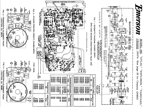 888 Atlas Ch= 120374; Emerson Radio & (ID = 52561) Radio