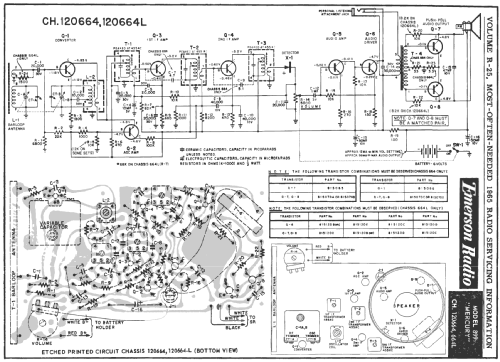 899 'Mercury' Ch= 120664L; Emerson Radio & (ID = 188162) Radio
