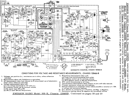 912B Ch= 120480B; Emerson Radio & (ID = 107860) Radio