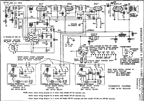 AP-165 Ch= AP; Emerson Radio & (ID = 282814) Radio