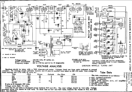 AZ196 Ch= AZ; Emerson Radio & (ID = 283442) Radio