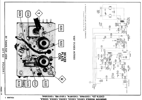 C507A Ch= 120320A; Emerson Radio & (ID = 788920) Television