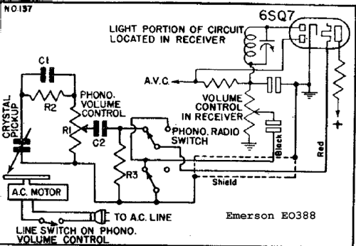 EO388 Ch= EO; Emerson Radio & (ID = 285603) Ampl/Mixer