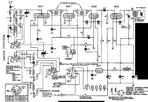 EX386 Ch= EX Radio Emerson Radio & Phonograph Corp.; New York, NY ...