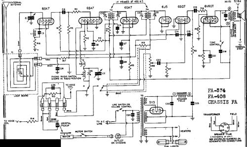 FA374 Ch= FA; Emerson Radio & (ID = 285847) Radio