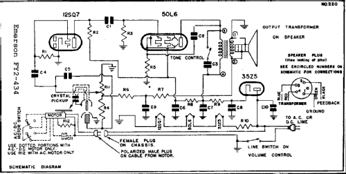 FY2-434 Ch= FY2; Emerson Radio & (ID = 286080) Ampl/Mixer