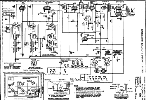 M142 Ch= M; Emerson Radio & (ID = 286613) Radio