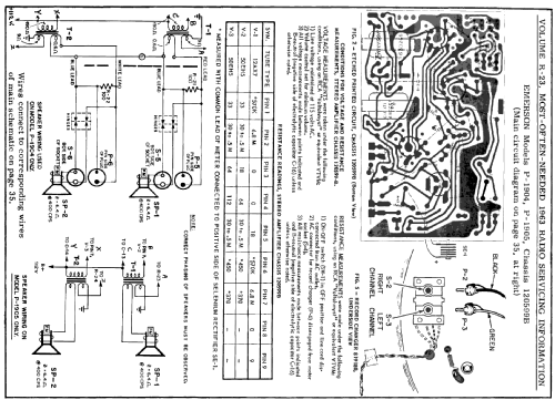 P-1905 Ch= 120599B; Emerson Radio & (ID = 169351) Reg-Riprod