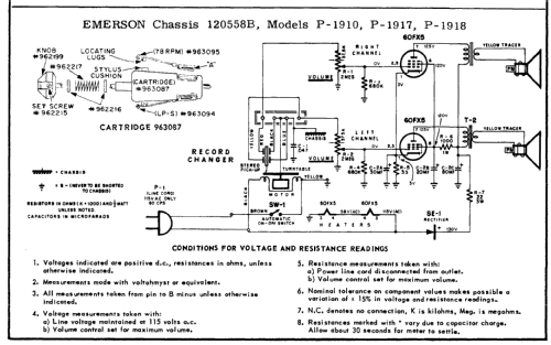 P-1918 Ch= 120558B; Emerson Radio & (ID = 169358) R-Player