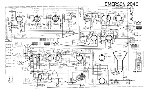 Television 2040; Emerson Radio & (ID = 2894315) Television