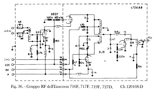 TV Set 727D; Emerson Radio & (ID = 2945659) Television