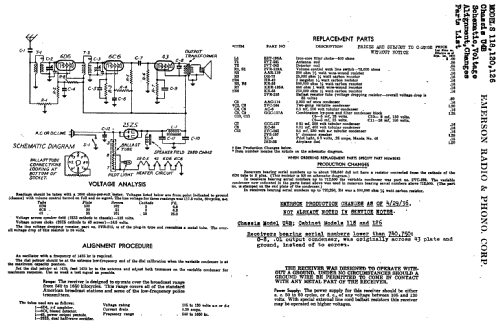 U4B Ch= U4B; Emerson Radio & (ID = 570708) Radio