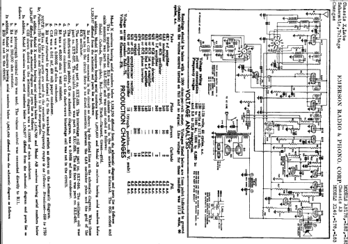 X-183 Ch= X; Emerson Radio & (ID = 282659) Radio